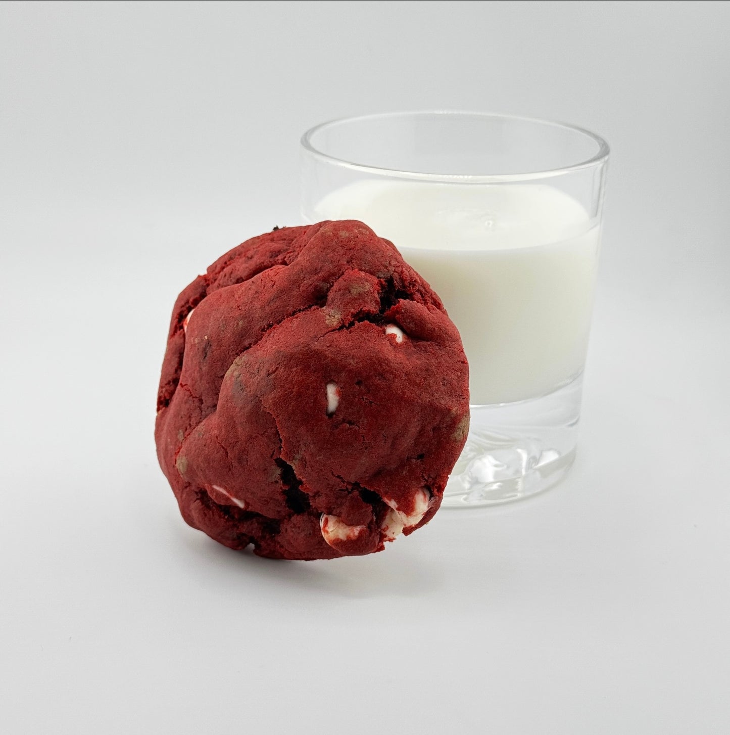 Red Velvet and White Chocolate Cookie